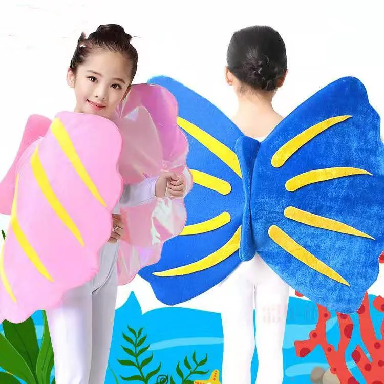 

COS Halloween Children's Day Shell Shape Props Stage Performance Marine Animals Shell Lobster Turtle Role Performance Clothing