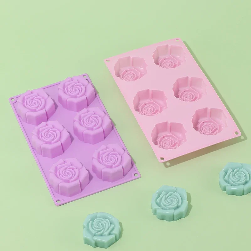 Stampini Silicone Forma Fiore Per Dolci - Set 4 Pezzi, 12 Cavità, Per Torte, Cioccolato E Ghiaccio - Foto 10
