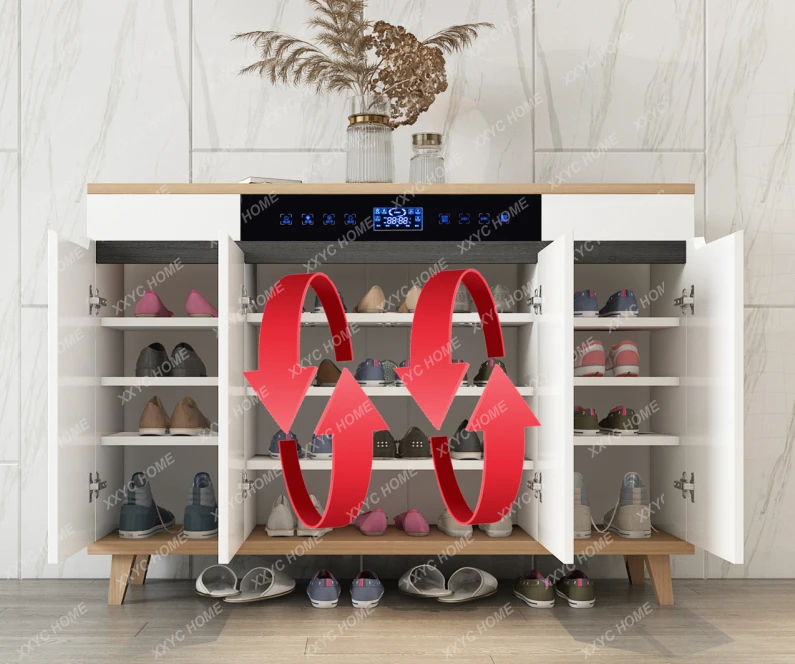 

Smart Shoe Cabinet Wardrobe Embedded Deodorant Sterilization Disinfection Drying Dehumidifier