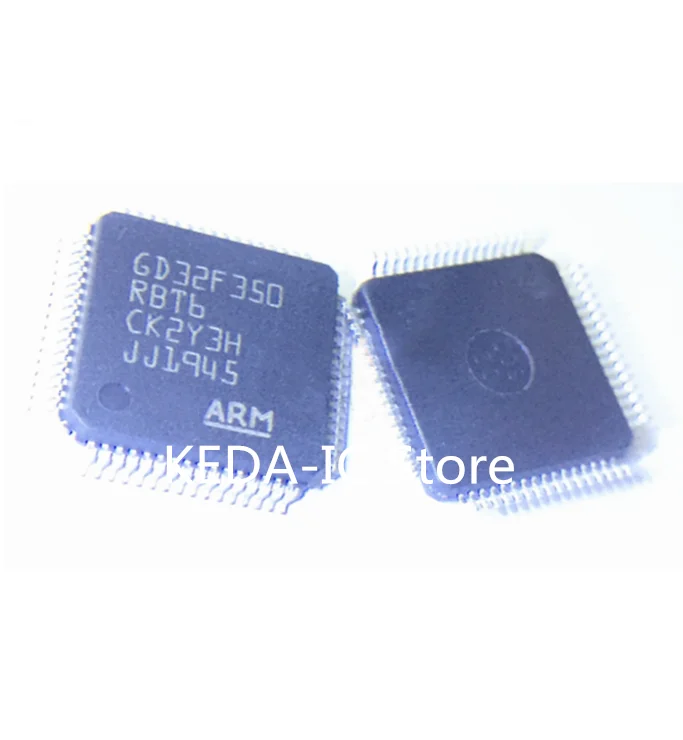 

2PCS~100PCS/LOT GD32F350RBT6 LQFP64 new original