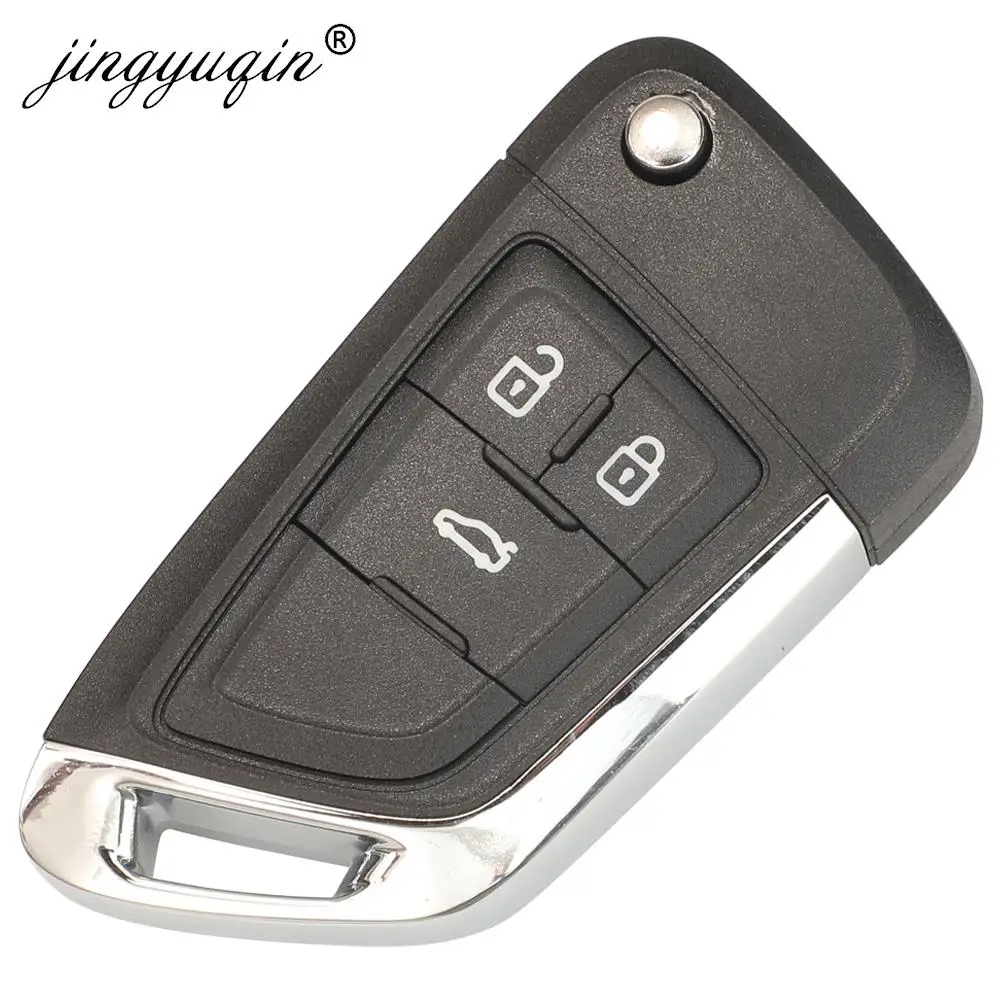 2 Telecomandi Chiave Auto Fob Custodia Shell Con Pulsanti Per Opel Vauxhall Buick Astra Insignia Vectra Chevrolet Cruze Aveo Spark Captiva Orlando - 4