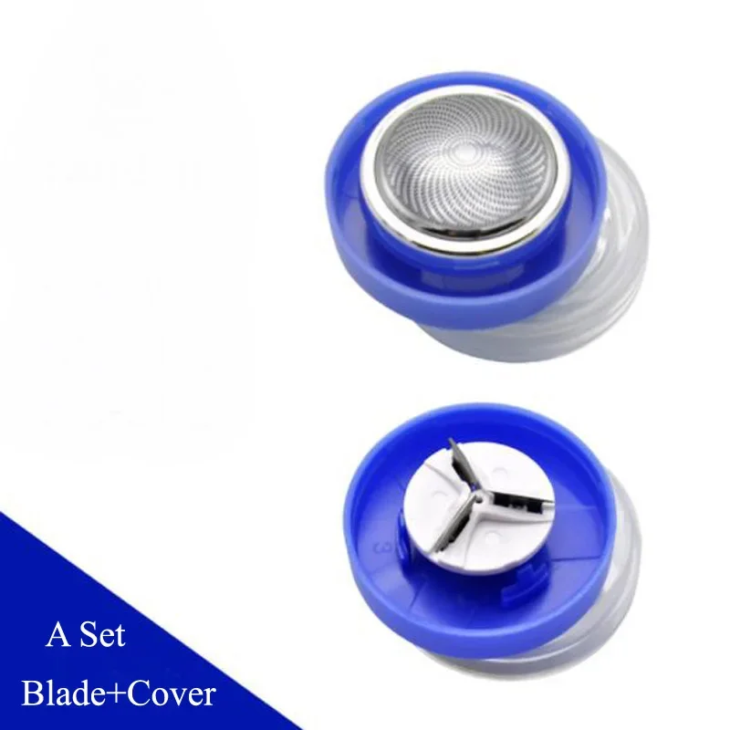 A Set Replacement Shaver Blade + Cover Foild Head for Runway RS81/82 POREE PS161/168 YANDOU SC-501 5012 Electric Razor