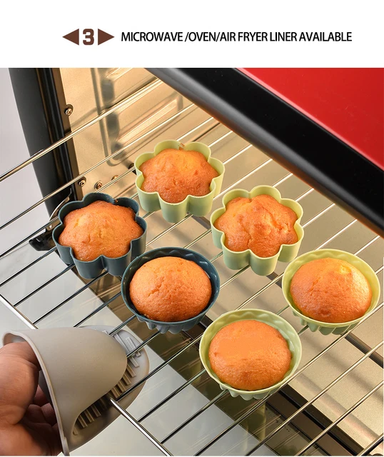 Scatole Per Cupcake Singole Da 50 Pezzi Portabicchieri Singoli Con Inserti Finestre Confezioni Forno 87939236