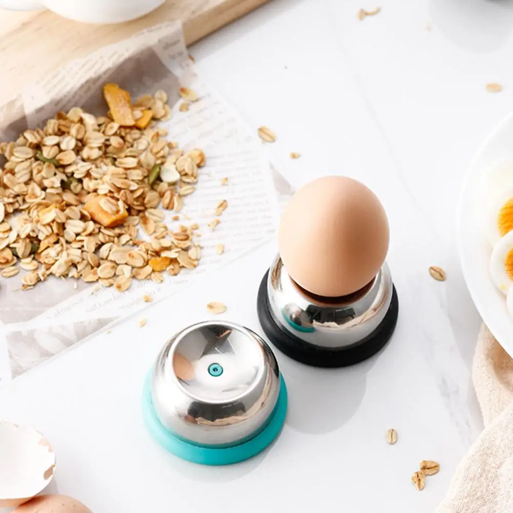 Egg Piercer Egg Piercer for Raw Eggs Stainless Steel Needle Egg Punch Eggs Hole Puncher For Easy Peeling Boiled Kitchen Essentials E0W4