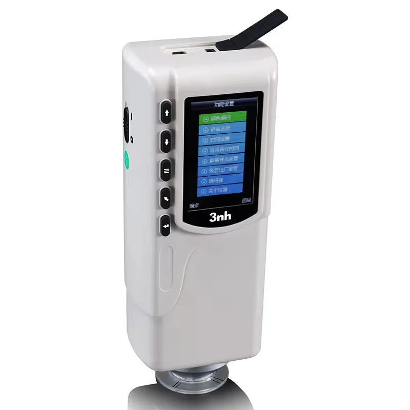 휴대용 색도계 D65 10 °   관측기 4mm 조리개 LED 0.01 정확도 USB