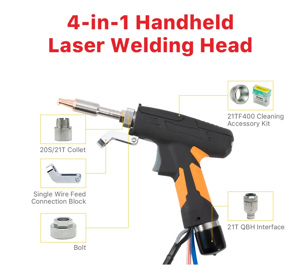 Original sup weiye lasers chweißkopf zubehör verbindungs block schraube qbh schnitts telle reinigungs set für sup20s sup21t sup23t etc. – Detail 3