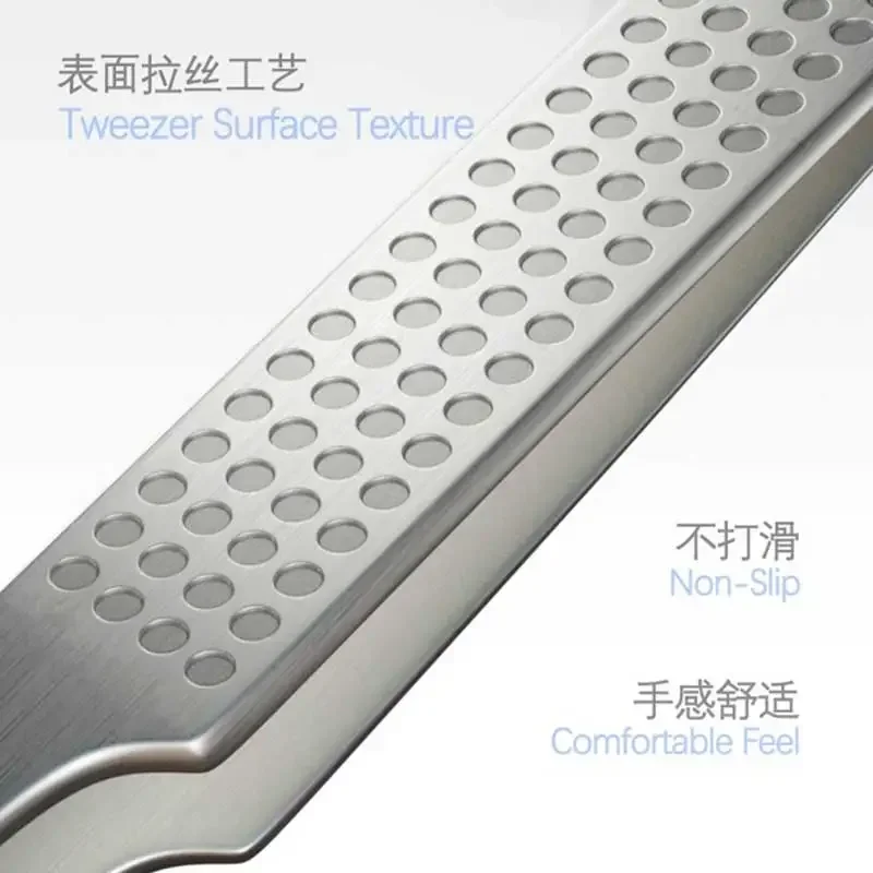 Aax-17 tin Precision Tweezers precision tweezers for precise clamping of tin wire Non-slip and wear-resistant Made of stainless steel