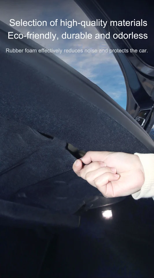 NovaAcc Schallschutz Für Tesla Model 3 Highland - Geräuschisolierung Für Mehr Fahrkomfort
