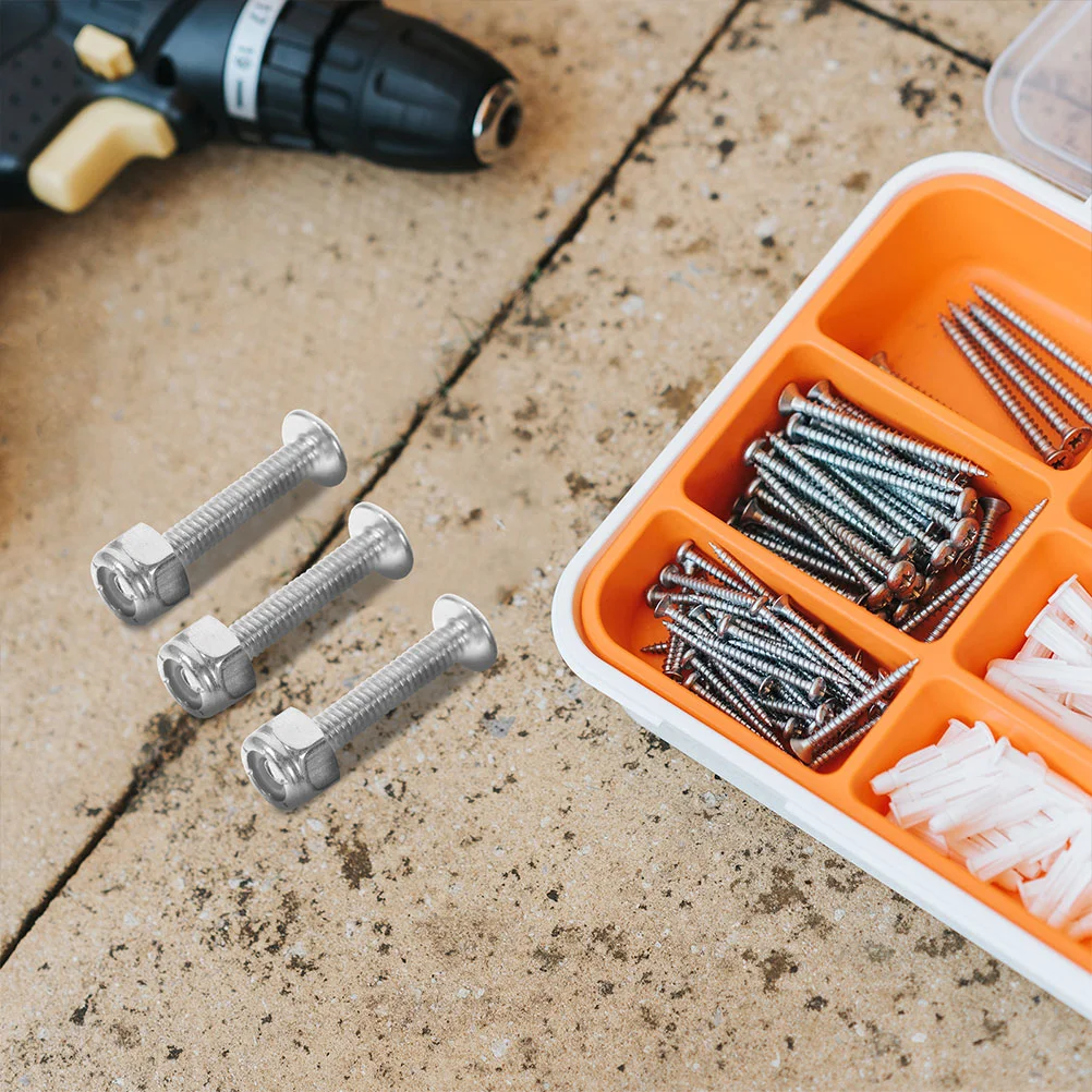 

15 Pcs Foosball Accessories Fasteners Football Machine Lightweight Screws Replace Galvanized Iron