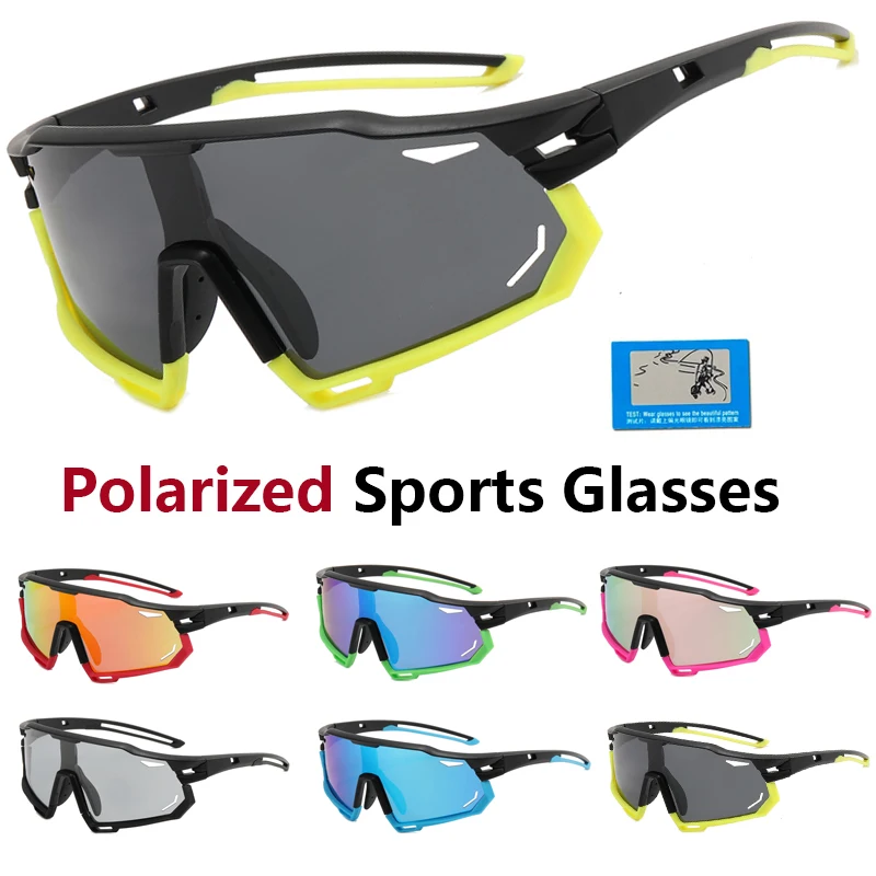 

Polarized Sports Glasses Photochromic Men's and Women's Bike Eyewear Mountain MTB Cycling UV400 Sunglasses Bicycle Road Goggles