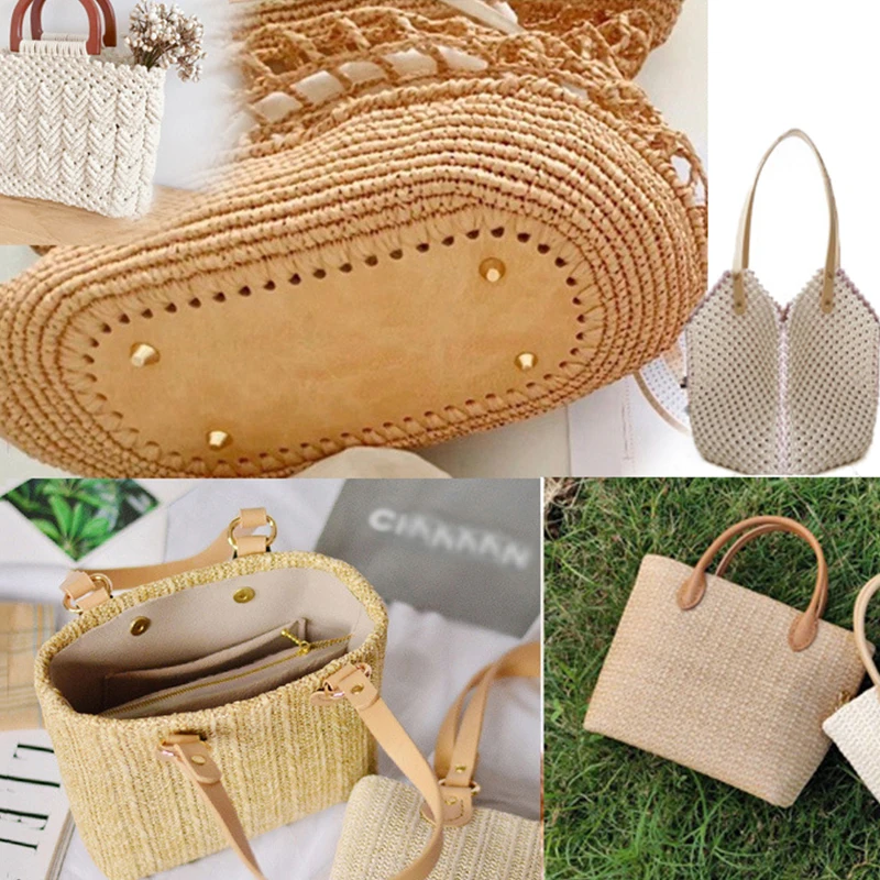 29.5*10cm Oval Bottom für Gestrickte Tasche PU leder Tasche Zubehör Handgemachte Bottom DIY Häkeln Tasche Bottom Solid farbe Tasche Teil