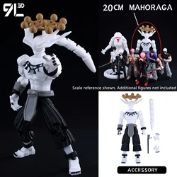 Jujutsu Kaisen Sukuna Yuji Multi - Jointed Collectible Figure - Anime Poseable Toy Gift (Mahoraga 20cm Pro)