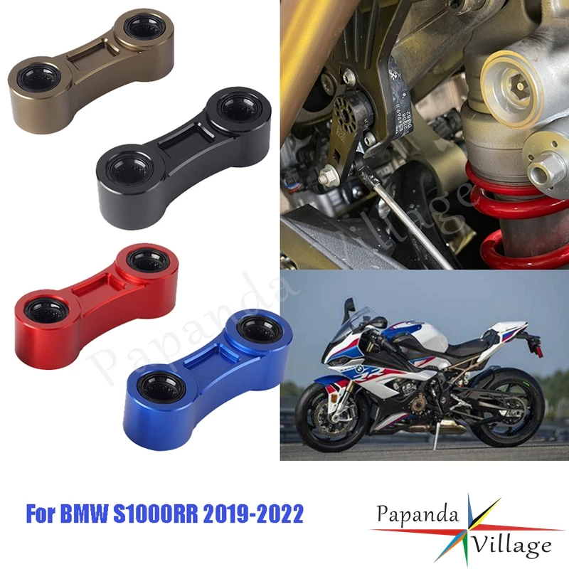 

For BMW S1000RR S 100RR 100 RR 2019-22 Motor Aluminum Rider Seat Lowering Kit Adjustable Lowers Ride Height 20-25mm Accessories