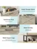 Maupvit Shoe Storage Cabinet with 3 Flip Drawers for 20 Pairs Entryway Shoe Storage with Shoe Bench Narrow Hidden Shoe O 5