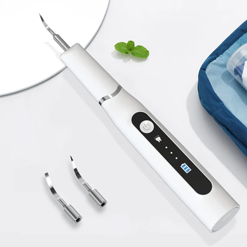 Pet Dental Scaler Tooth Tartar Remover Dog Cat Ultrasonic Teeth Cleaning Kit USB Charging