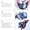 LED Wrist Power Trainer Ball Self-starting Gyro Wrist Hand Ball Arm Hand Muscle Force Fitness Exercise Equipment Strengthener 2