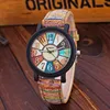 Luxury Wood Grain Turntable Women Quartz Wristwatches Vintage Pattern Leather Strap Watch Korean Student Gift Watch Dropshipping 2