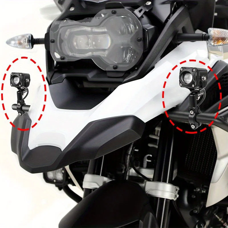 ขายึดไฟทำงาน LED สำหรับเสามอเตอร์ไซค์ รถ ATV และรถบรรทุก