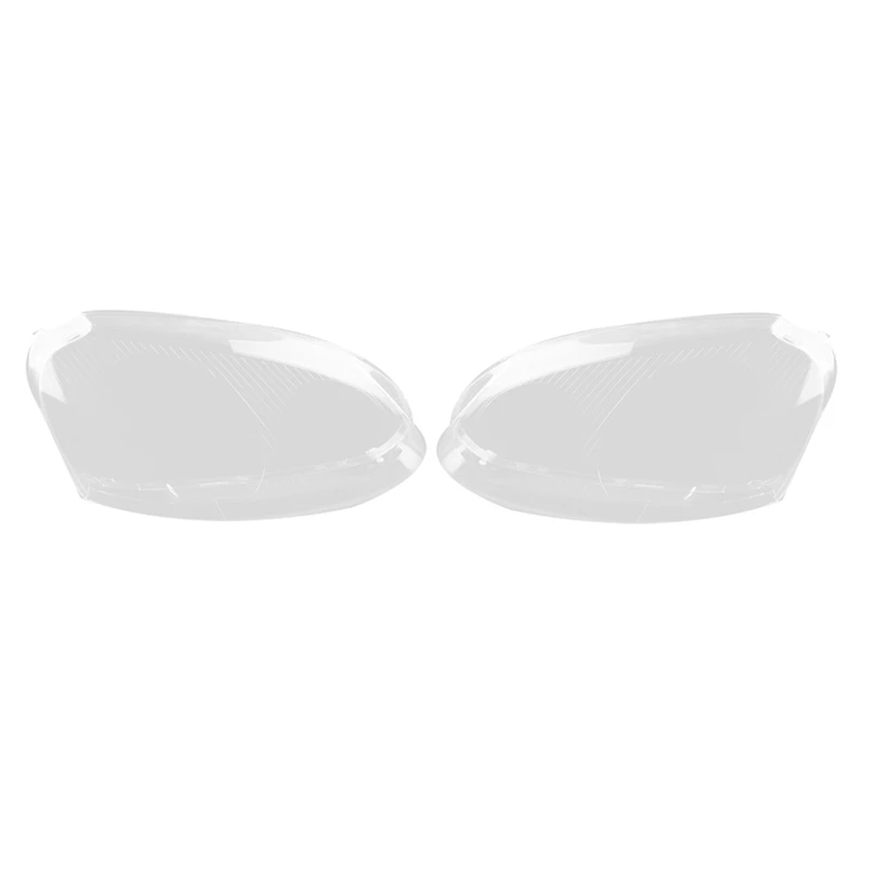 

1 Pair Car Headlight Lens Cover Head Light Shade Shell Lens Lampshade For Volkswagen VW Golf MK5 GTI/Rabbit Jetta 06-09 Parts