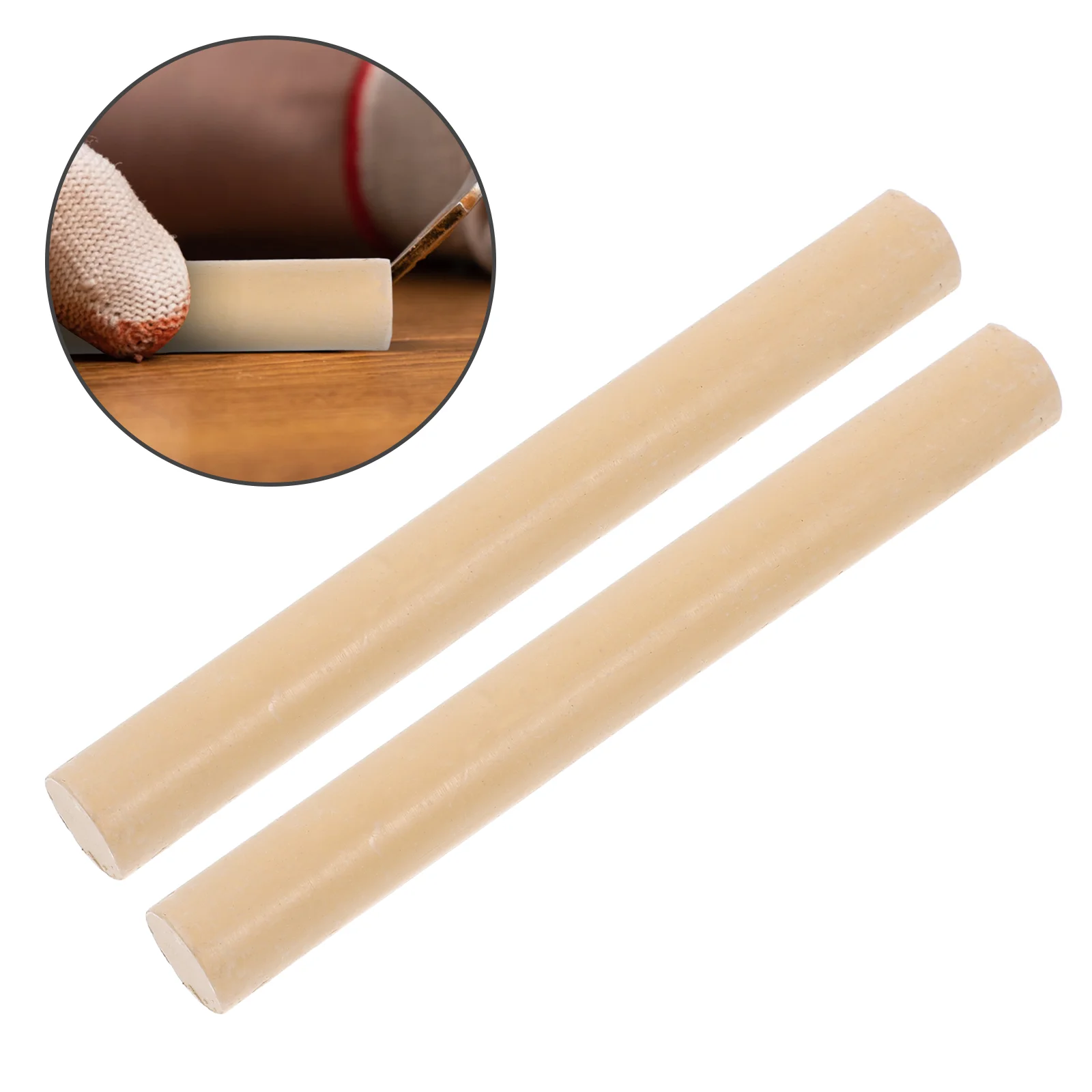 2 Pcs Wood Wax Filling Stick Furniture Repair Kit Filler Suite Paint Pen Repairing Supplies Markers