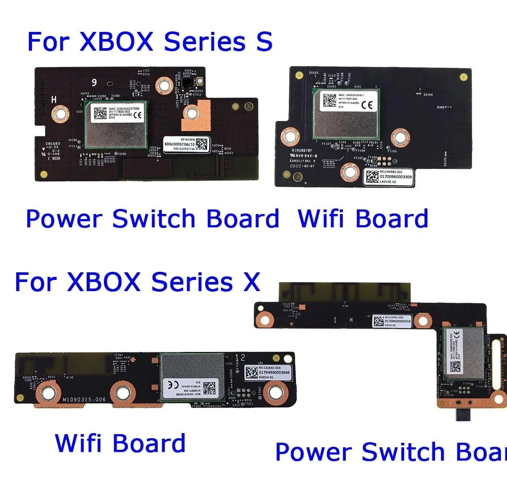 Per Xbox Series S Xss Wireless Controller Power On Off Switch Board Per Xbox Series X Xsx Wifi Bluetooth-Compatibile Con Scheda