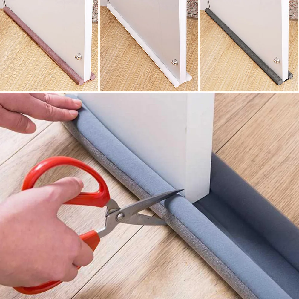 Description Picture 3 of item93*10cm Window Sealing Strip Acoustic Foam White For Sliding Door Windows Windproof Soundproof Cotton Seal Door Gap Sound Foam