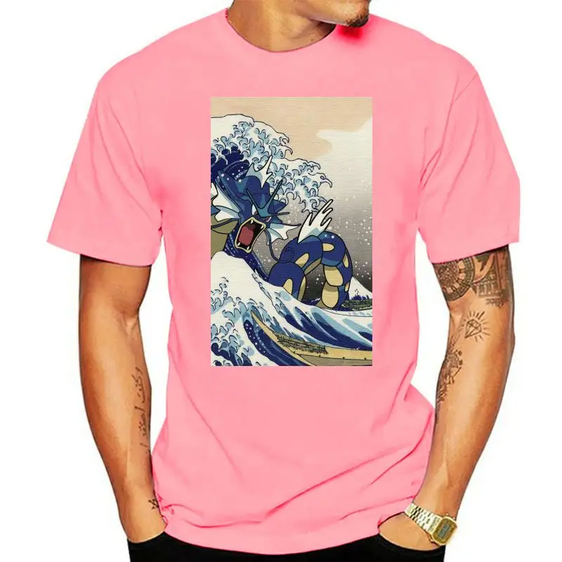 The Great Wave Off Gyarados T Shirt Gyarados The Great Wave Off Kanagawa The Great Wave Japan Anime Water Magikarp Blue