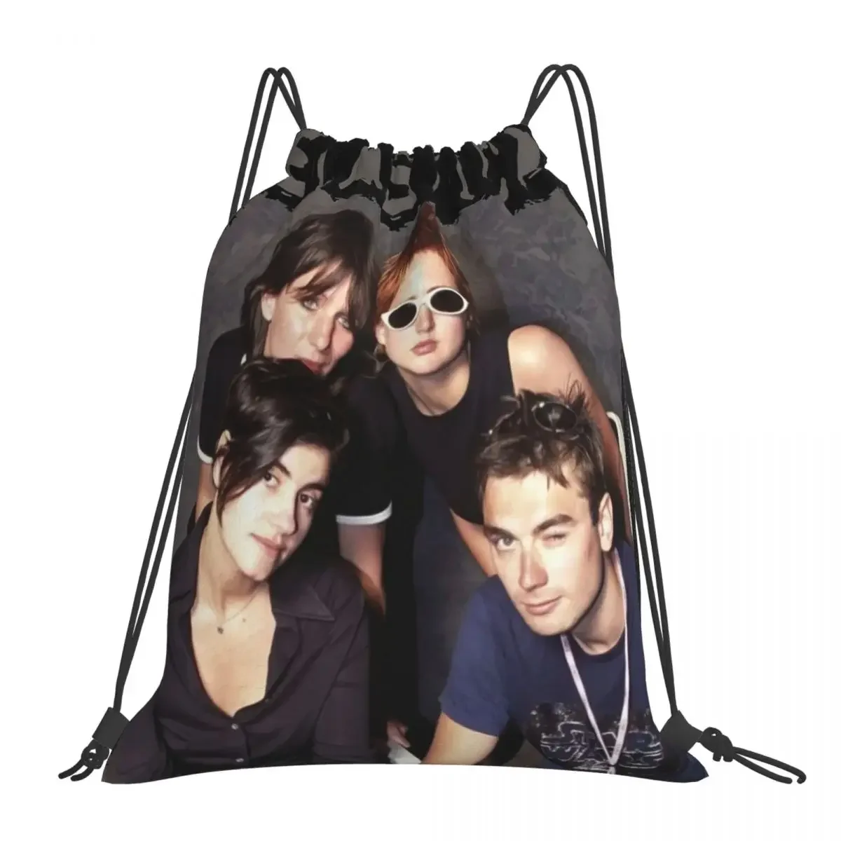 

ELASTICA BAND Backpacks Fashion Portable Drawstring Bags Drawstring Bundle Pocket Sports Bag BookBag For Man Woman Students