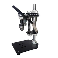 B10 Chuck Bench Drill Desktop Mini Portable Drilling Bracket 220V Precision DIY Variable Speed Drilling Machine Precision 1