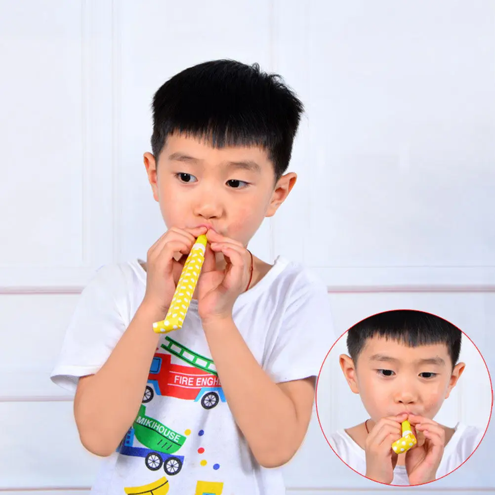 100개 드래곤 휘슬 파티 소음 발생기 시끄럽고 선명한 소리 치어리딩 소품 가면 무도회 카니발 할로윈 생일