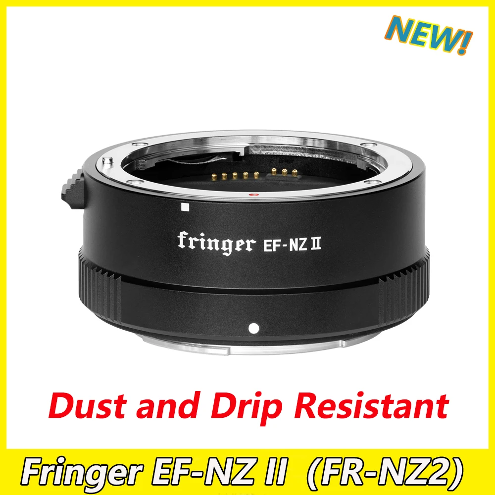 Fringer Ef-Nz Ii (Fr-Nz2) Anello Adattatore Per Fotocamera Per Canon Ef A Nikon Z6Z8/Z7/Z9 Ii Af Anello Adattatore Antipolvere