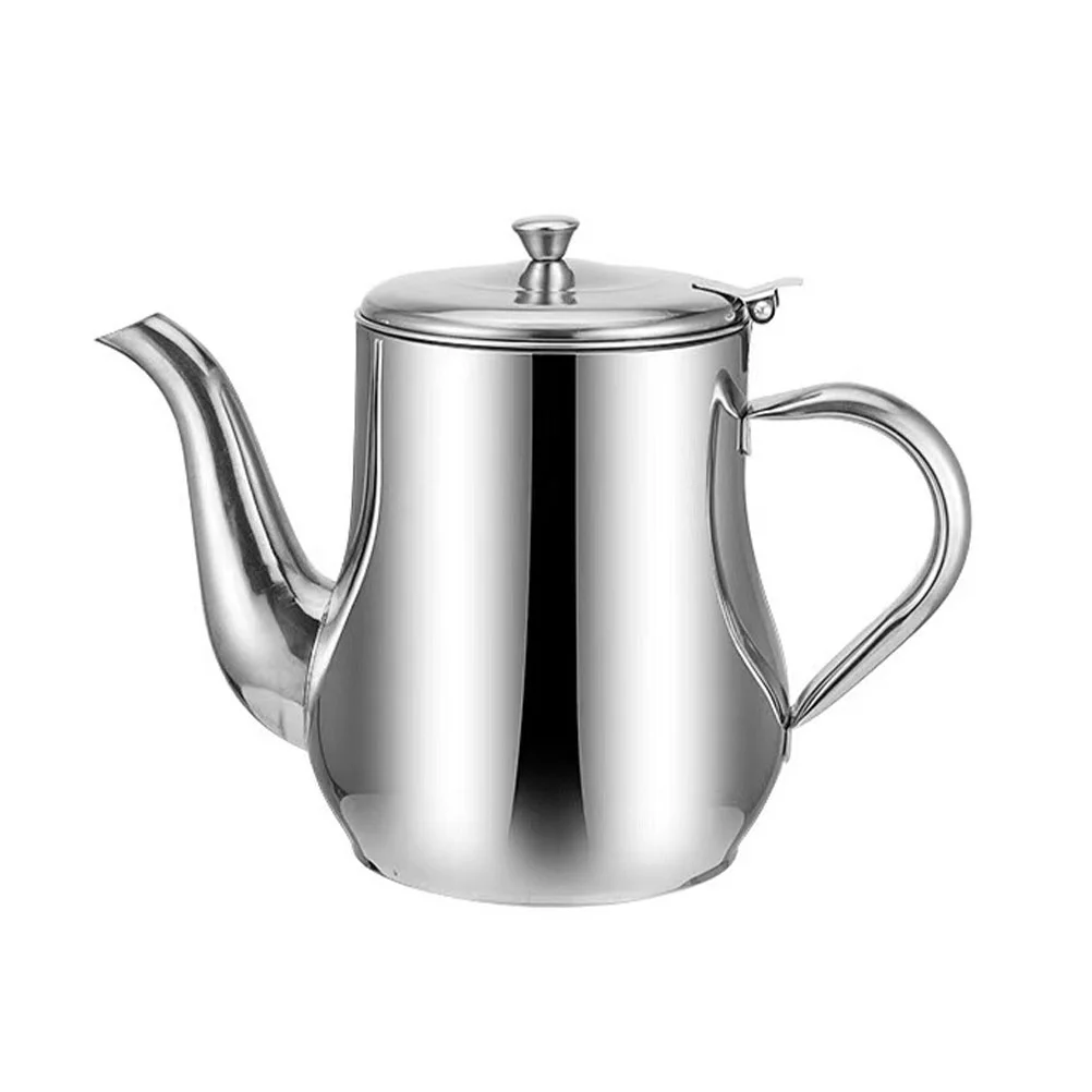 

Stainless Steel Oil Pot Strainer Kitchen Olives Dispenser Pots Bacon up Bottle Storage Tank
