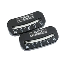 ETOPOO 10-0-10 Inclinometer Mini Protractor Gauge Ship's Route Inclinometer  for Modern Boats Mounts 1