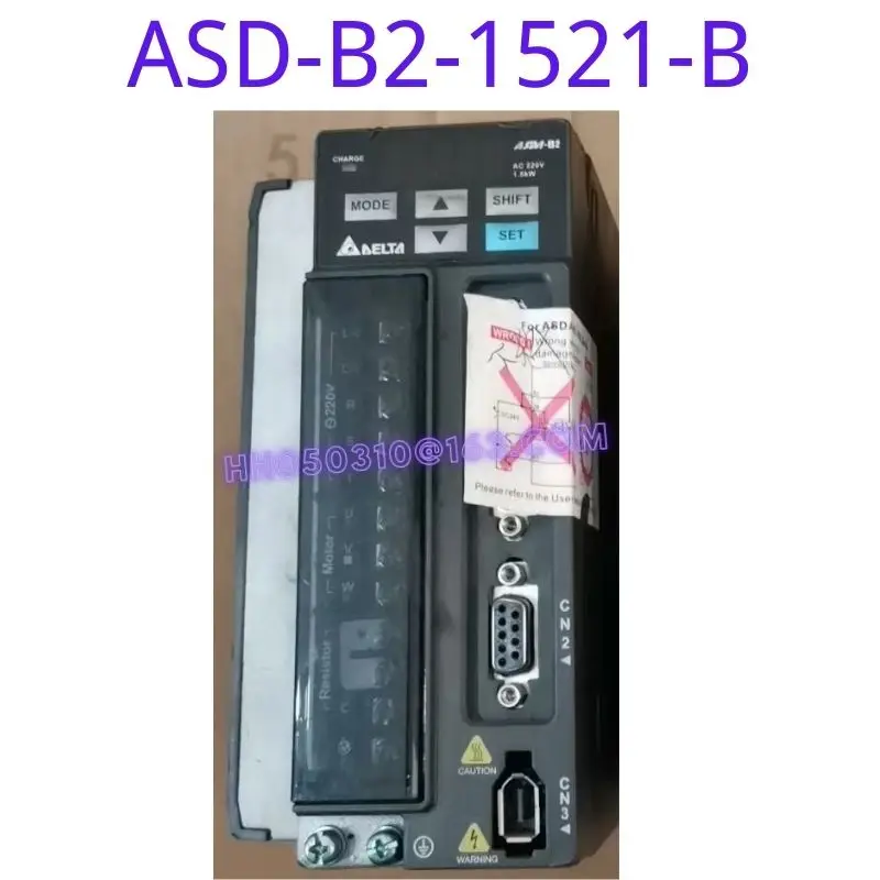 

The second-hand servo driver ASD-B2-1521-B 1.5kw function has been tested and is intact
