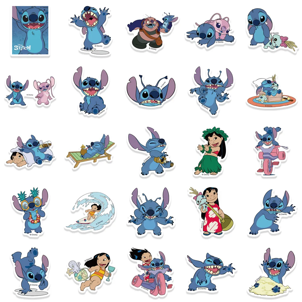 Stitch Sticker Pack - Stitch 10pcs