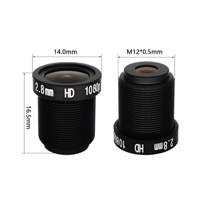 1080P CCTV LENS 6mm M12 Mount 2MP Aperture