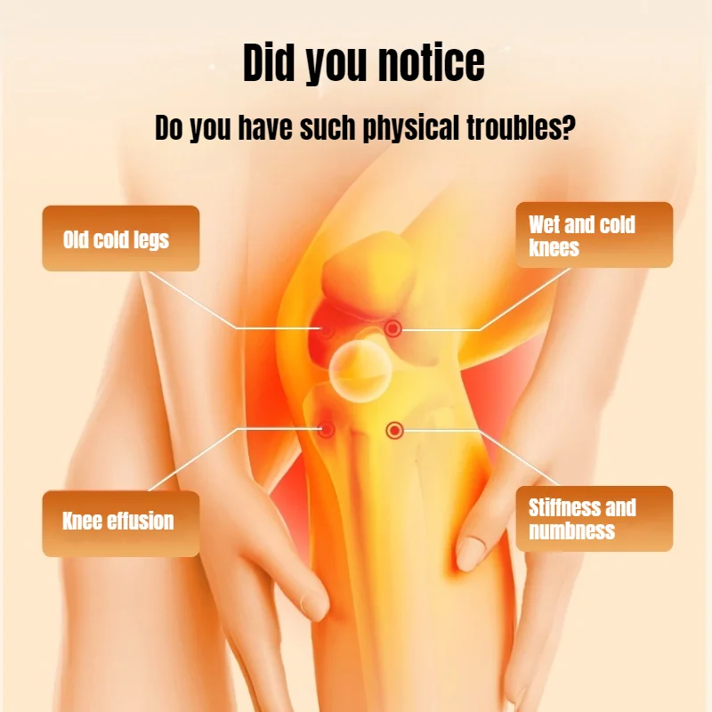 جهاز تدليك لاسلكي للركبة والعجل بضغط هواء ساخن 360...