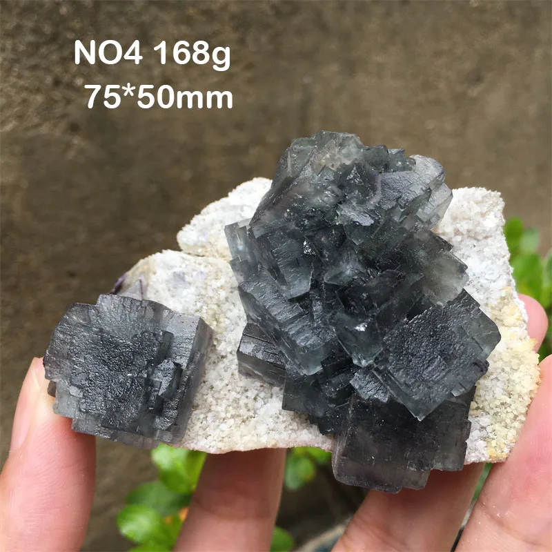 Natural Hunan Rare Blue Fluorite Specimen Mineral Cluster Spiritual Meditation Healing Crystal Stones Home Decoration 6