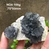 Natural Hunan Rare Blue Fluorite Specimen Mineral Cluster Spiritual Meditation Healing Crystal Stones Home Decoration 6