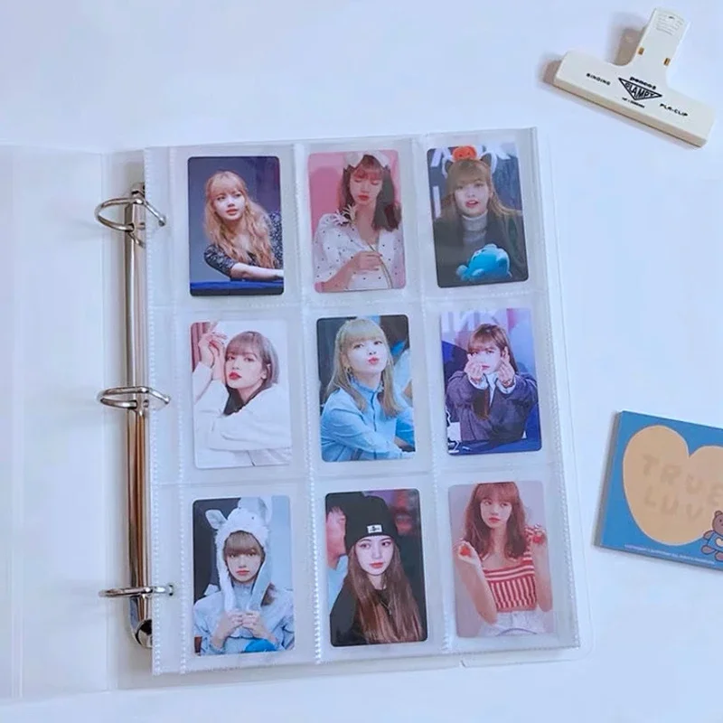 A4 Kpop Photocard Binder Ins Creative Photo Album Idol Photocards Holder Book Korean Binder Photocards Album De Fotos