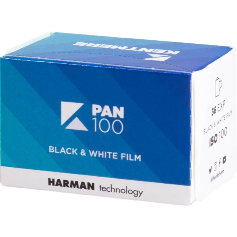 영국 Kentmere PAN 100 135mm 흑백 네거티브 레트로 필름 36매/롤
