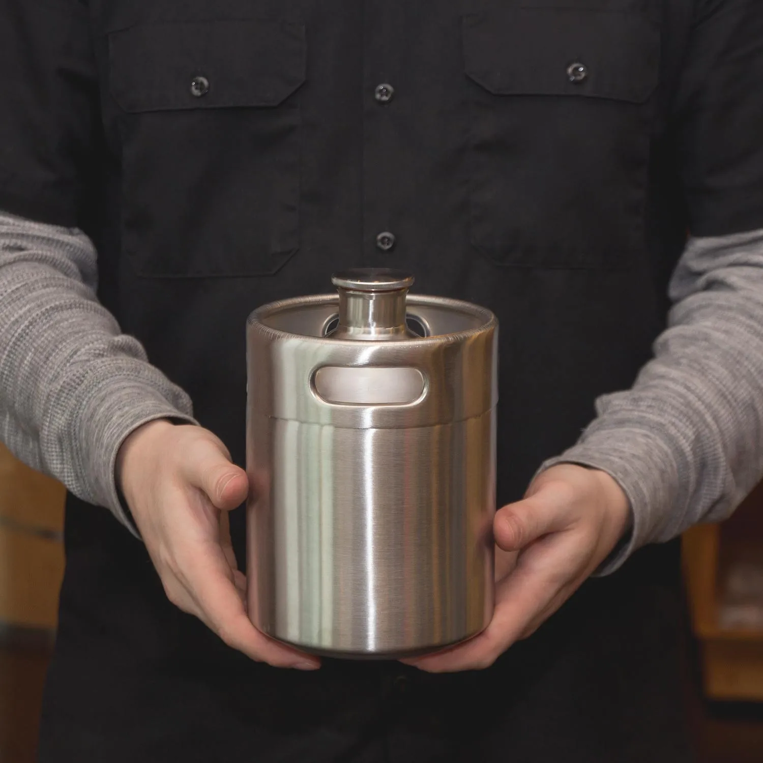 Portable Stainless 2L 3.6L 5L Mini Keg Beer Growler Home Brew Draft Beer Pail Bar Accessories