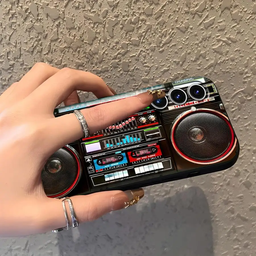 Vintage-Style Retro Radio Protective Case