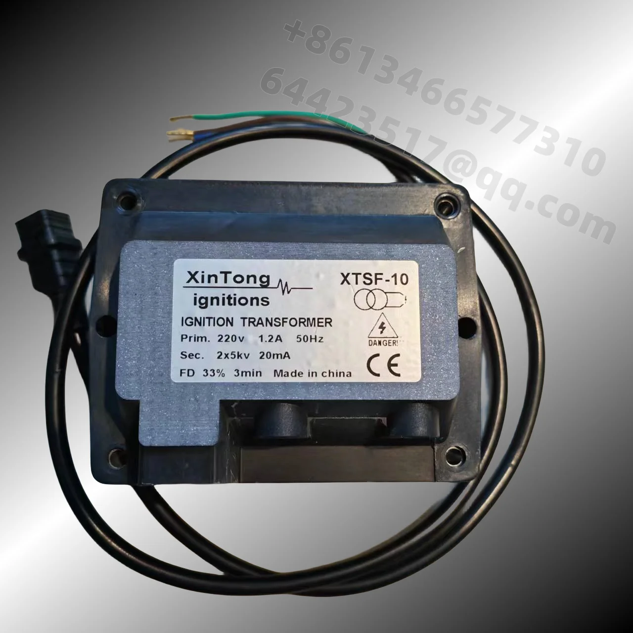 XTSF-10-Ignition-Transformer-for-Oil-Boiler-Burner-Input-220V-with-2 ...