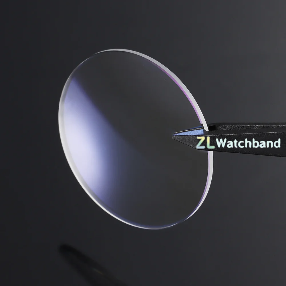 Sapphire Double Dome AR Blue Watch Crystal – Transparent Replacement Glass