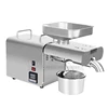 K28C Fully Automatic Commercial Cold Hot Oil Press New Intelligent Temperature Regulated Stainless Steel Oil Extractor Electric 4