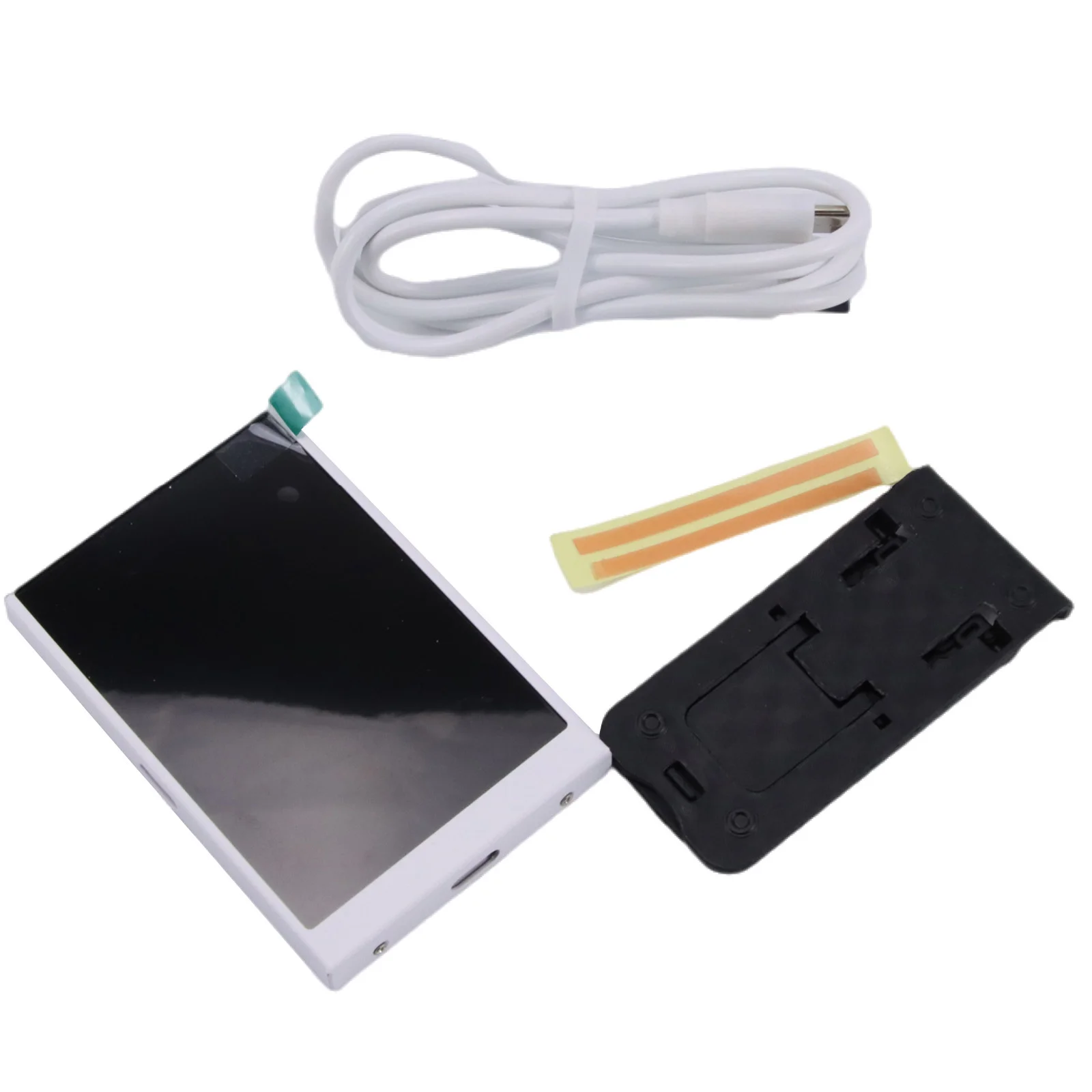 New 3.5 Inch IPS Computer Monitor For Mini ITX Case TYPE-C Secondary Screen CPU GPU RAM HDD USB Display Freely AIDA64 white