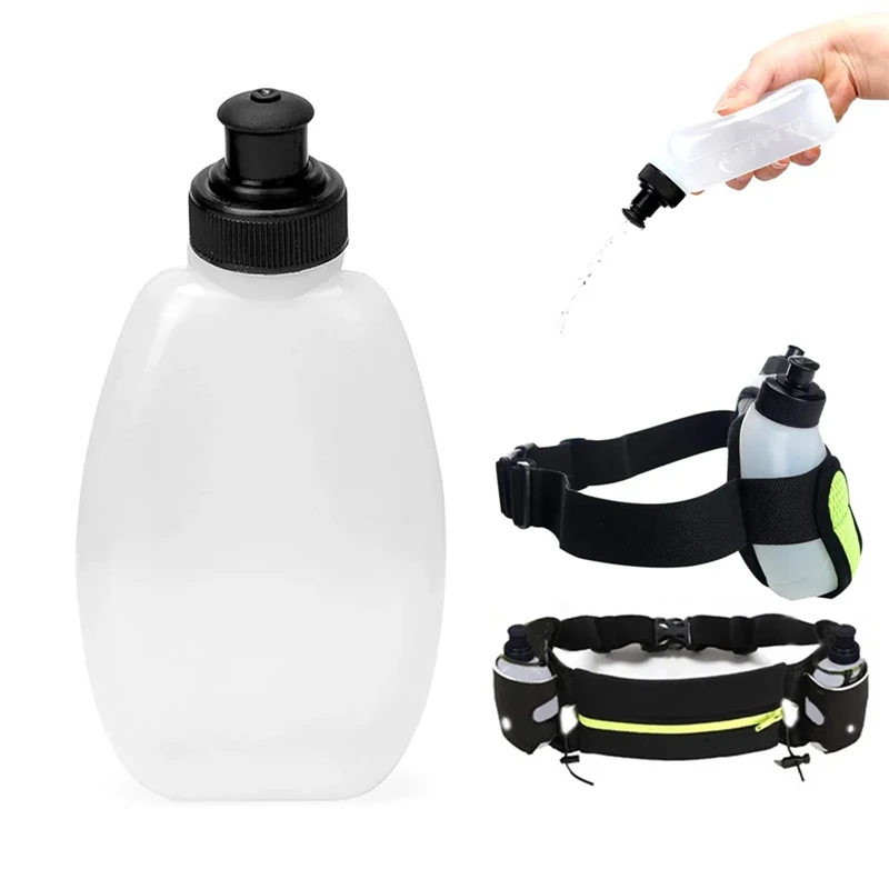 Plastic Water Bottle Universal Portable Waist Belt Bag Outdoor Running Bottle Leak-Proof Cycling Fitness Drinking 280ML sports water bottle portable water bottle