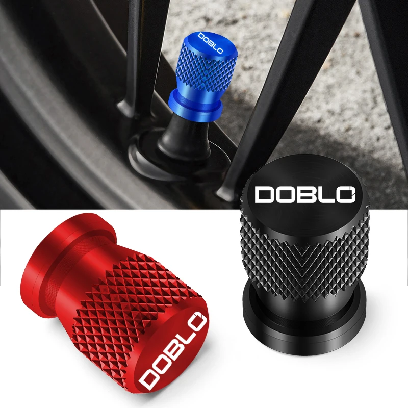 Car Wheel Tire Valve Caps Tyre Stem Covers Airdust Waterproo For Fiat Doblo Accessorie car wheel caps