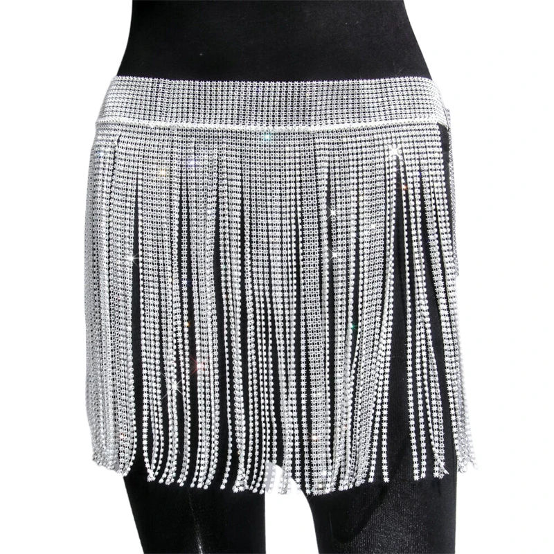 Halloween Rock Frauen Prom Bounce Nachtclub Party Mini Rock Sexy Elektrische Y2K Kleidung Diamant Spitze Patchwork Weiße Röcke 2023 – Detail 11